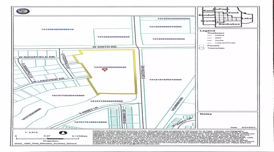 Vacant Smith Road, Manhattan, Illinois 60442, ,Land,For Sale,Smith,MRD11868434