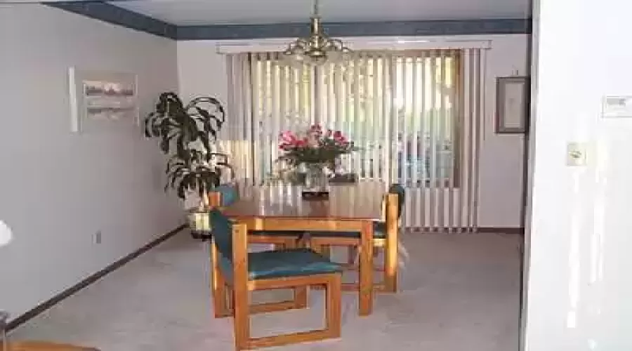 Cheerful dining area for all occasions.