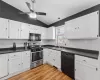 All Kitchen Appliances STAY in this Beautifully Updated Kitchen....