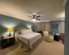 Spacious Master bedroom has walk in closet and Master bath just remodeled.