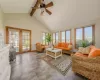 Family Room or Sun Room Overlooking Waterview