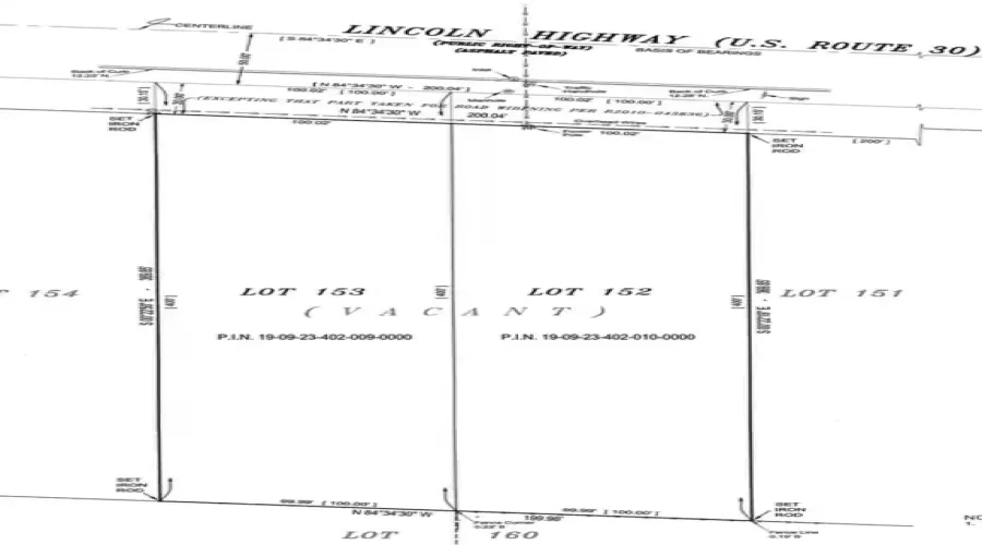 Vacant Lincoln Highway, Frankfort, Illinois 60423, ,Land,For Sale,Lincoln,MRD12069981