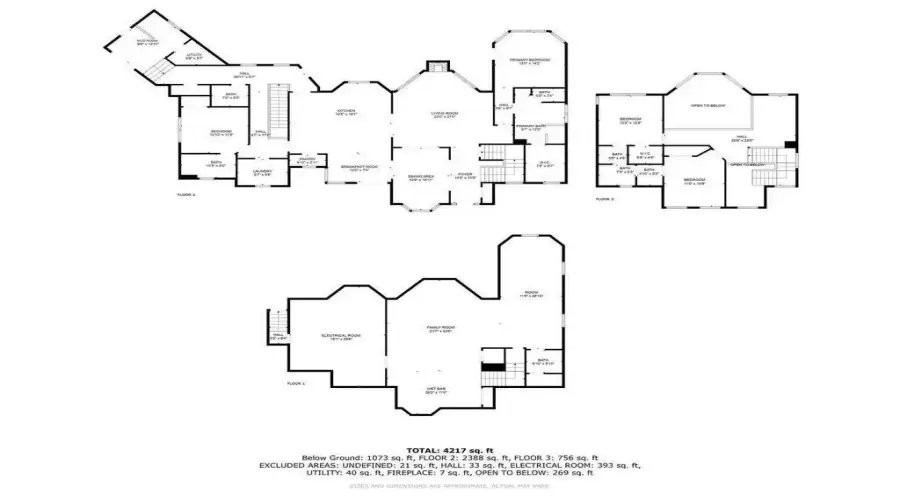 153rd all floor plan