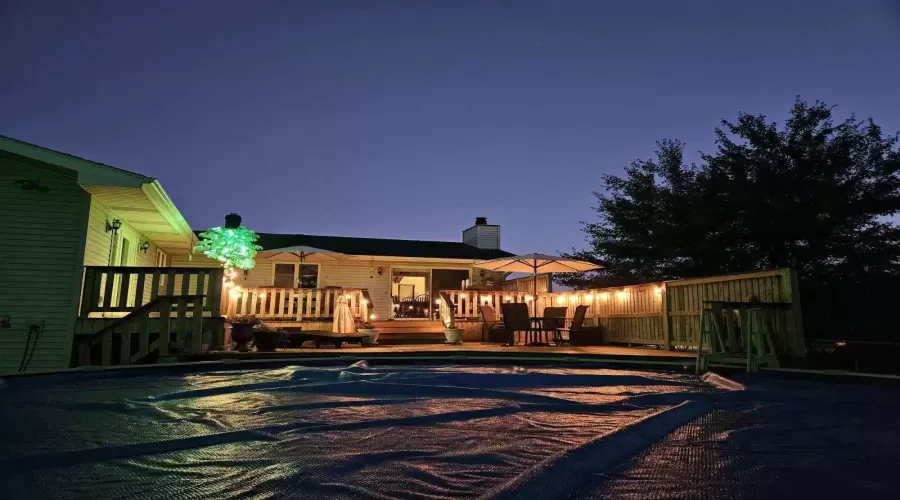 Deck Pool evening