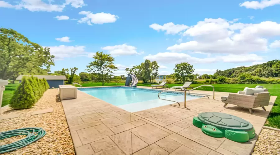 Backyard Deck & Heated Pool