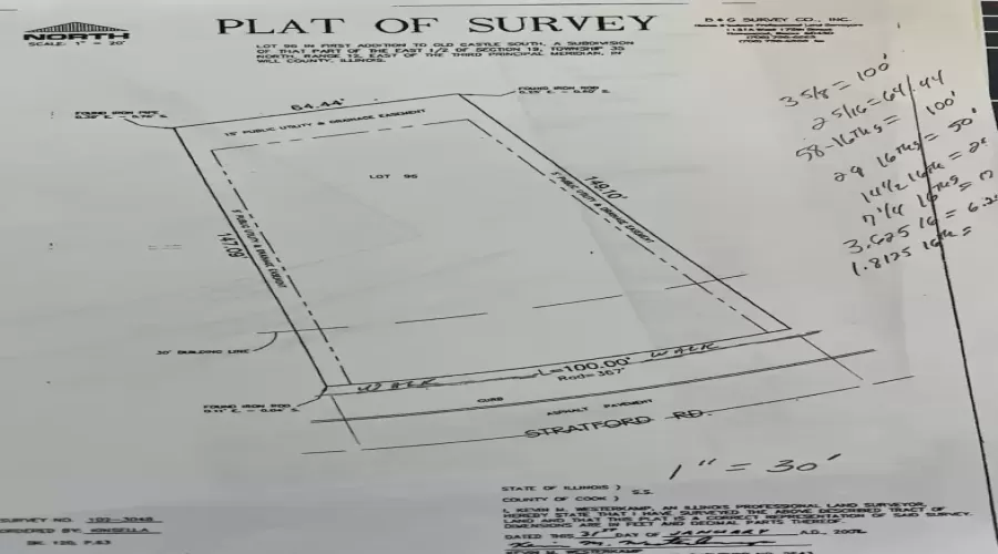 11420 Stratford Road, Mokena, Illinois 60448, ,Land,For Sale,Stratford,MRD12142399