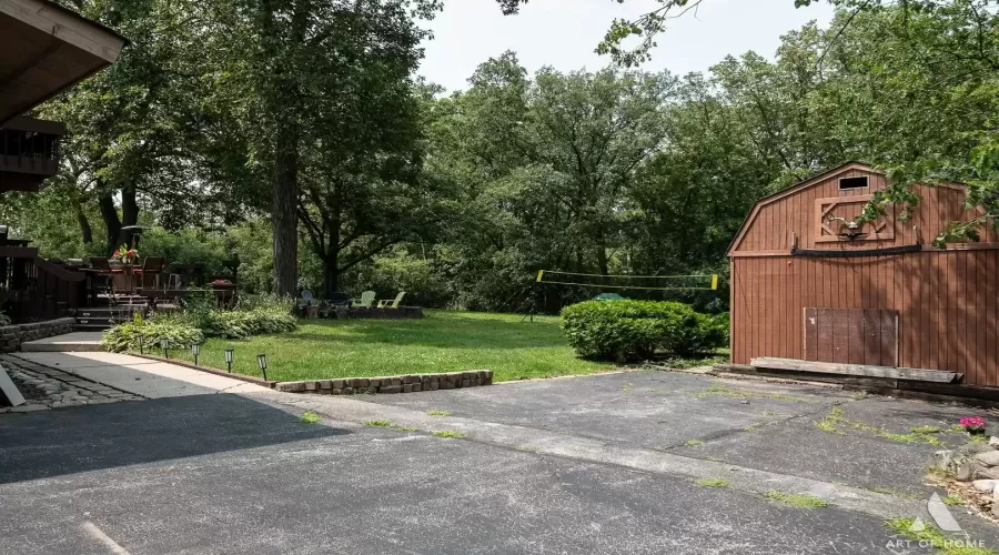 Small Barn on back yard