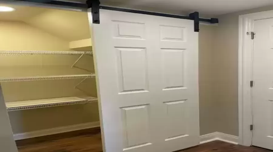 Main Floor Hall Closet with Slider Door