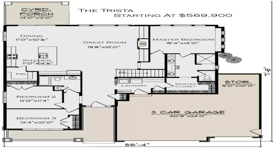 The Trista FLOORPlan