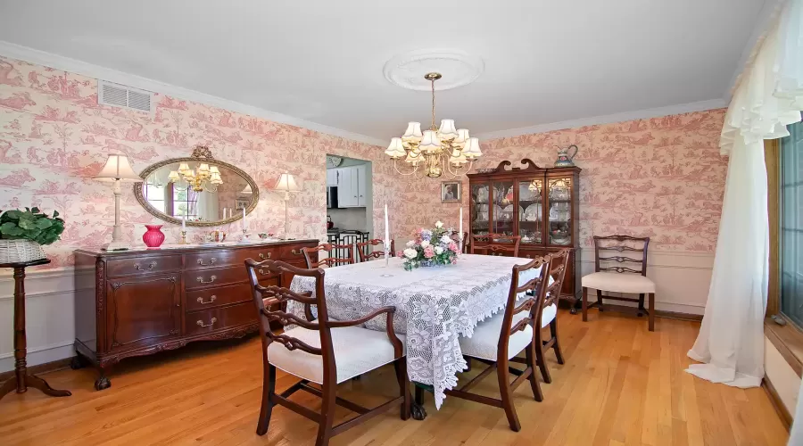 Dining Room has classic features like Crown Moudli