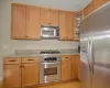 Beautiful kitchen with maple cabinets, granite top