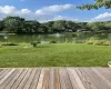 Pond and Deck