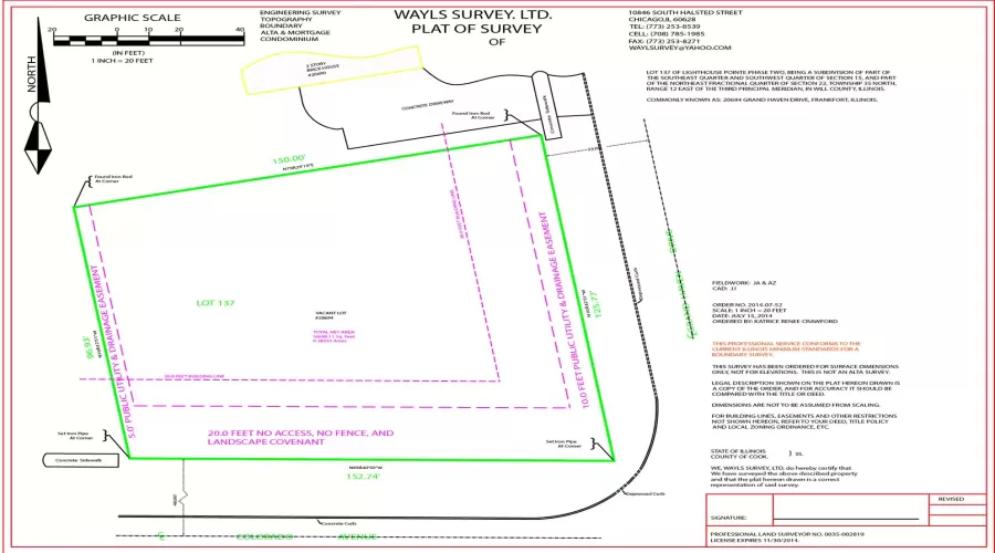 20694 Grand Haven Drive, Frankfort, Illinois 60423, ,Land,For Sale,Grand Haven,MRD12164507