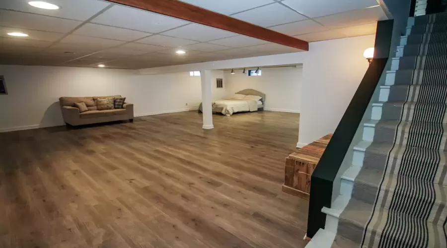 Finished basement