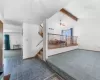 View of foyer and living room