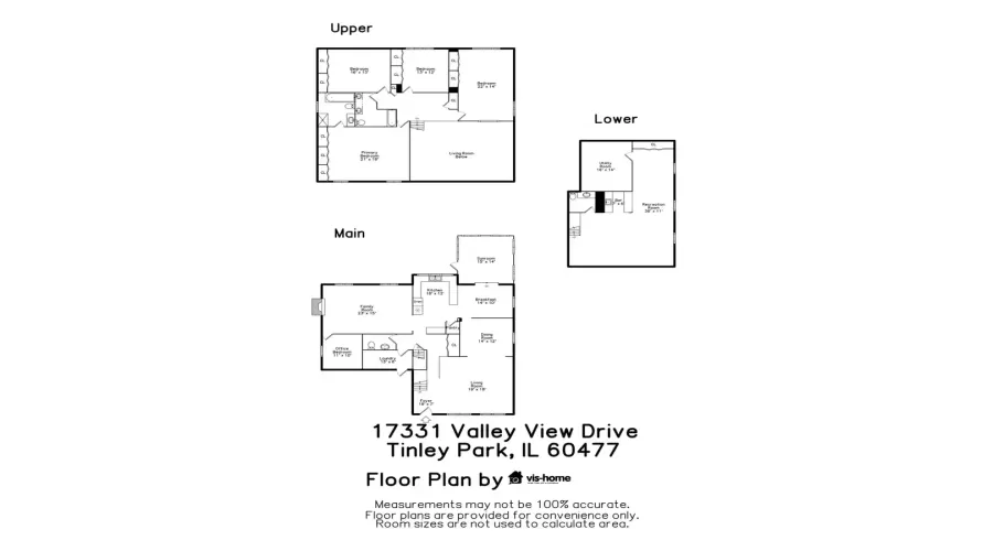 17331 Valley View Drive, Tinley Park, Illinois 60477, 5 Bedrooms Bedrooms, ,4 BathroomsBathrooms,Residential,For Sale,Valley View,MRD12166794