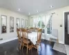 Owner using this space as a dining room- could eas