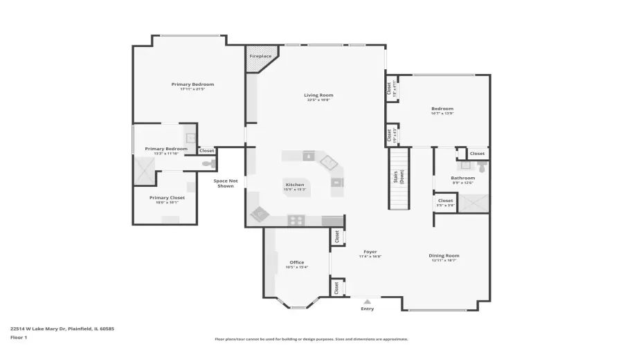 22514 Lake Mary Drive, Plainfield, Illinois 60585, 3 Bedrooms Bedrooms, ,3 BathroomsBathrooms,Residential,For Sale,Lake Mary,MRD12166359