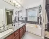 Primary Ensuite Bath- Double Vanity, Soaking tub