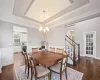 Exquisite Tray Ceilings & Wainscot