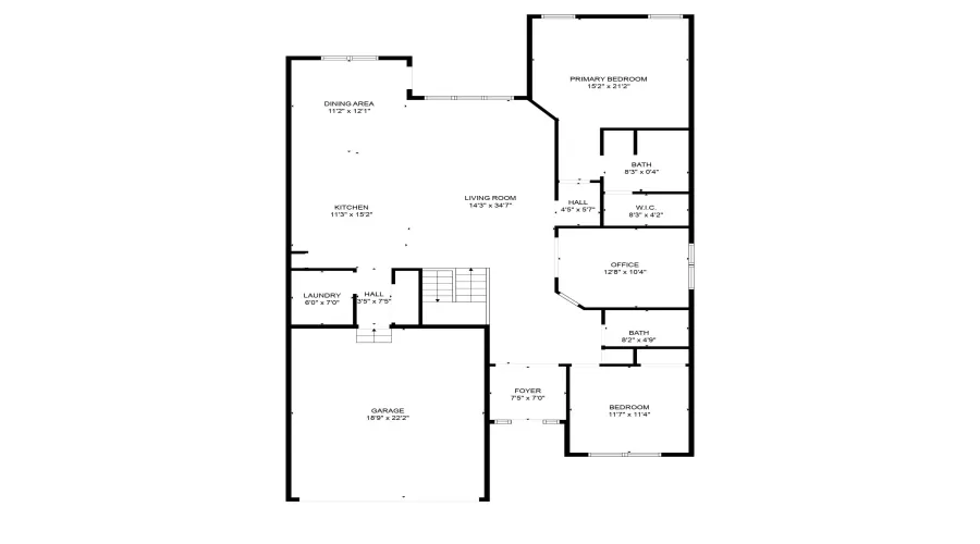 Main Level Floor Plan