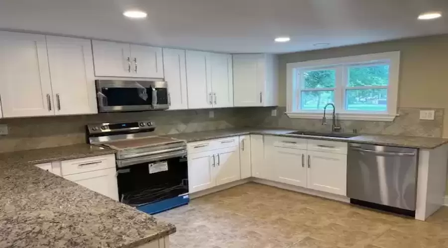 Lots of Natural Light and Plenty of Cabinets