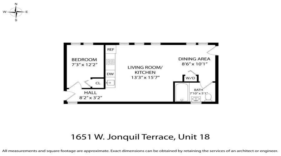 1651 JONQUIL Terrace, Chicago, Illinois 60626, 1 Bedroom Bedrooms, ,1 BathroomBathrooms,Residential Lease,For Rent,JONQUIL,MRD12171700