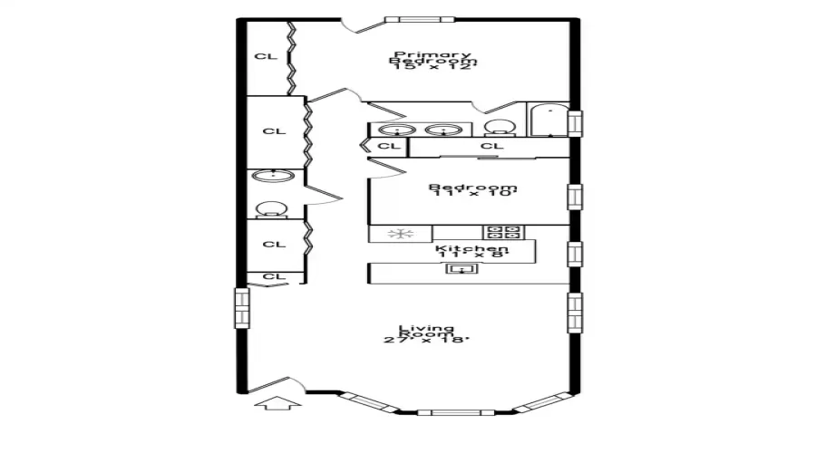 1471 LARRABEE Street, Chicago, Illinois 60610, 2 Bedrooms Bedrooms, ,2 BathroomsBathrooms,Residential Lease,For Rent,LARRABEE,MRD12218610