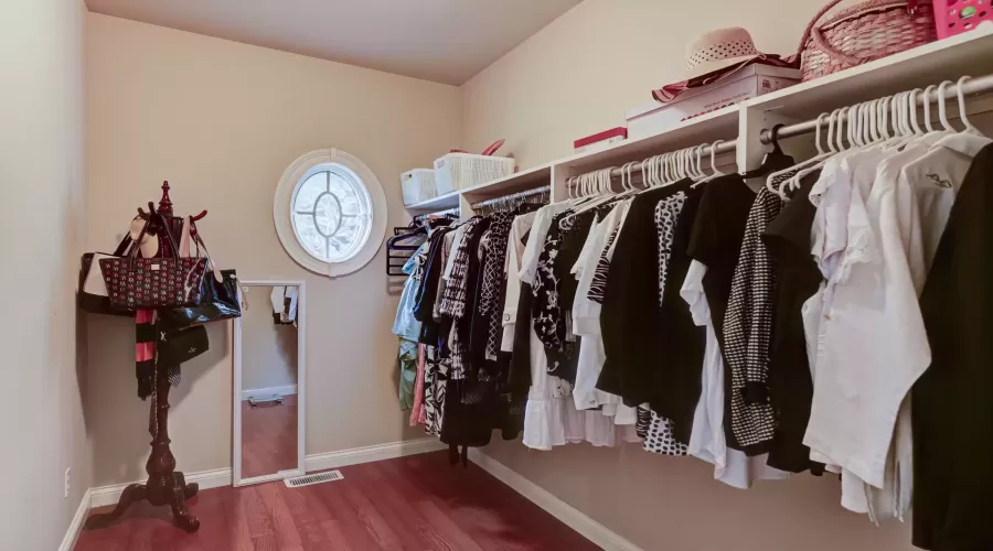 Main Floor Bedroom Walk in Closet